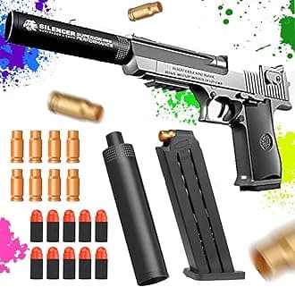 XIZHENG Cool Fake Toy Gun with Rubber Bullet