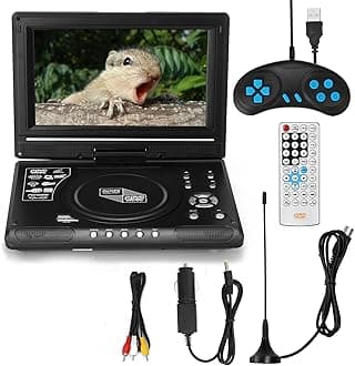 9.8inch TV DVD Player Portable VCD MP3 MPEG Viewer with Game Handle