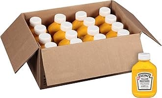 Heinz Yellow Mustard (16 ct Casepack, 16.9 oz Bottles)
