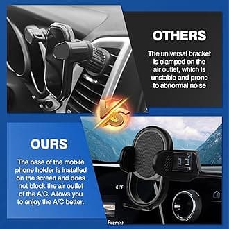 Autorder Car Phone Holder for 2022 2023 2024 2025 Kia EV6 Accessories Phone Mount 12.3-Inch Screen Cell Phone Automobile Cradles Hands-Free 360 Degree Rotation
