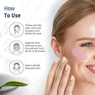 NeutraVed French Pink Clay Powder | Pure and Natural Solution for Skincare, F...