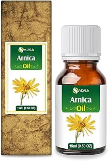 Salvia Arnica (Arnica Montana) Therapeutic Essential Oil Amber Bottle 100% Natural Uncut Undiluted Pure Cold Pressed Aromatherapy Premium Oil - 15ML/ 0.5 fl oz
