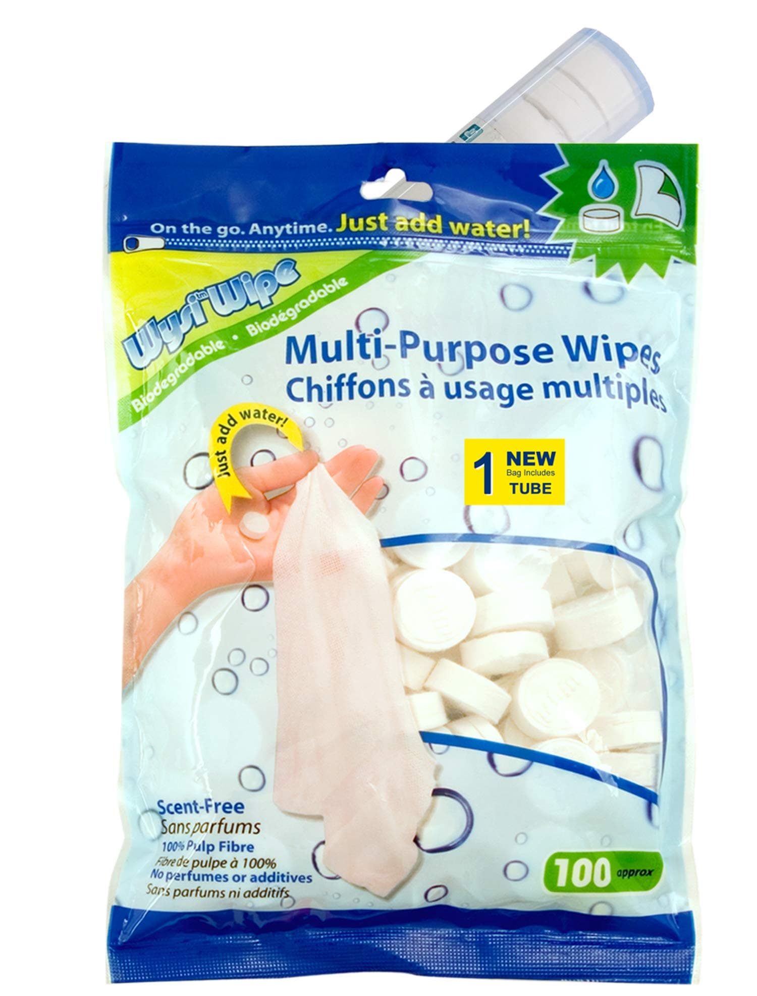 WysiWipe Multi Purpose Wipe (100 Pack)