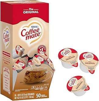 Original Liquid Coffee Creamer Singles, 50 Creamers Singles Serve Box (18.7 Fl Oz.)