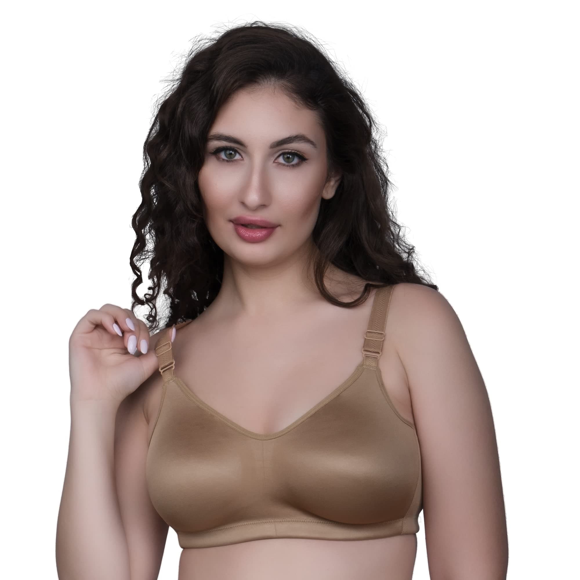 TRYLOWomen's Cotton Full-Coverage Bra
