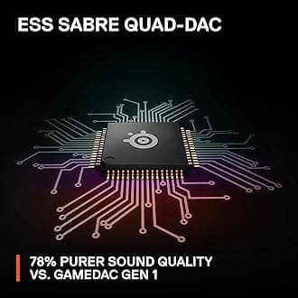SteelSeries Arctis Nova Pro Multi-System Wired Gaming On Ear Headset - Premium Hi-Fi Drivers - Hi-Res Audio - 360° Spatial Audio - GameDAC Gen 2 - ESS Sabre Quad-DAC - ClearCast Gen 2 Mic - PC, PS5