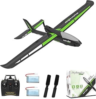 RC Plane Ranger600 Stunt 4 Channel Glider Remote Control Airplane Ready to Fly 2.4Ghz RC Airplane with Xpilot Stabilization System & One Key Aerobatic for Beginners,Adults
