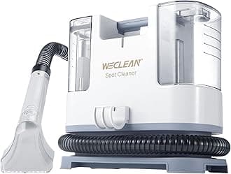 WECLEAN C1 Portable Extractor for Couch and Carpet Cleaner Upholstery Cleaner 400W Motor 9Kpa for Deep Cleaning