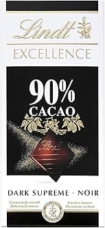 Excellence Intense Dark 90% Cacao Chocolate Bar Each 100 g (Pack of 5)