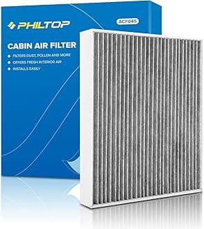 PHILTOP ACF045 (CF11775) Cabin Air Filter, Replacement for Edge 2015-2021, Fusion 2013-2020, CONTINENTAL 2017-2021, MKX 2016-2018, MKZ 2013-2020, NAUTILUS 2019-2021, SSV PLUG-IN HYBRID
