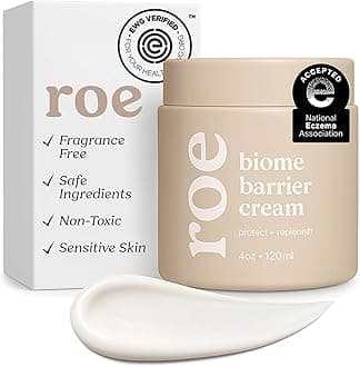 Roe Wellness- Baby Cream Lotion Ointment EWG Verified Non-Toxic Ingredients | Full Body Biome Barrier | Dry Skin, Itch Relief, Moisturizing, All Over Ointment | Toddlers & Kids