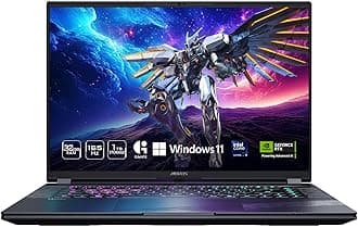 AORUS Elite 16 Gaming Laptop - 165Hz 2560x1600 WQXGA - NVIDIA GeForce RTX 5070 - Intel Core Ultra 9 275HX - 1TB SSD with 32GB DDR5 RAM - Windows 11 Home AD (AORUS Elite 16 BWHC3USC64SH)