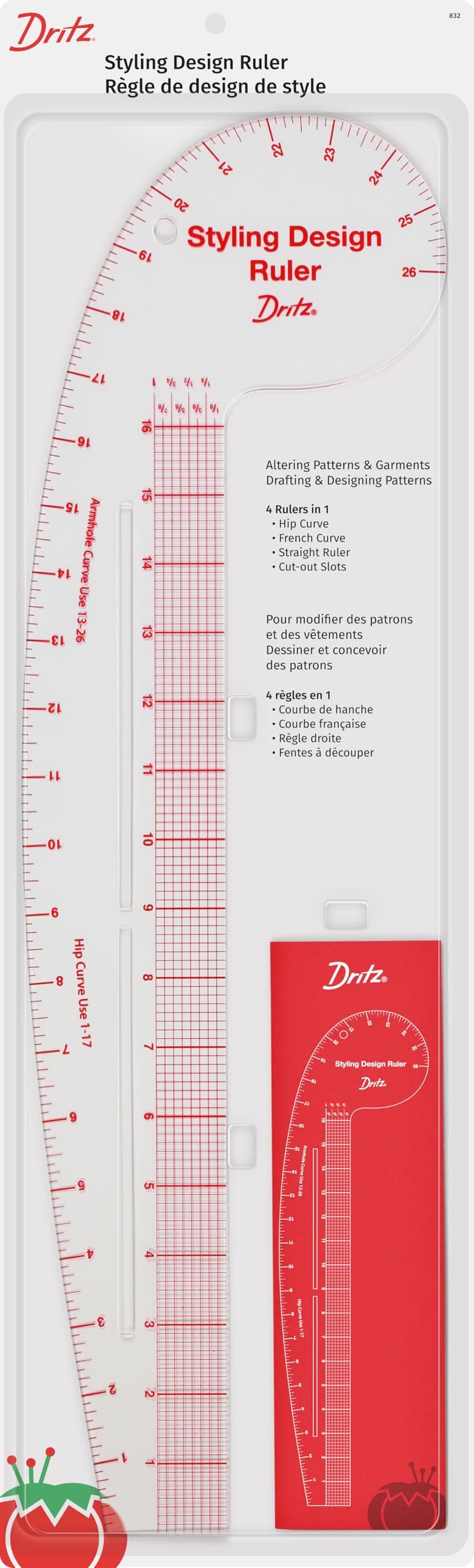 Dritz Styling Design Ruler