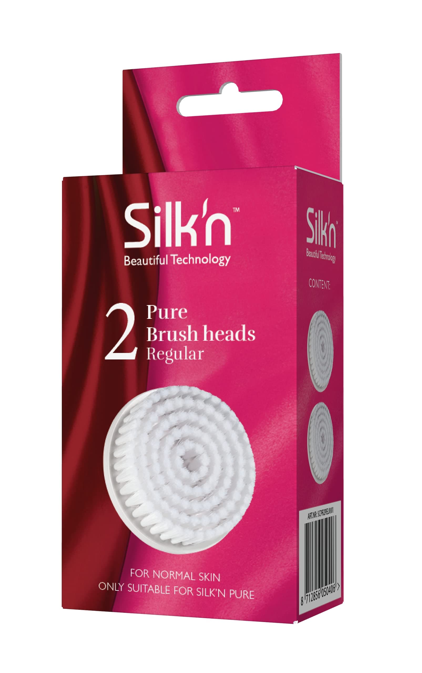 Silk'n Pure refill brushes Regular SCPR2PEU001
