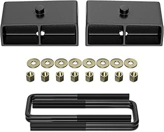 FLYCLE 2 inch Rear Lift Blocks for Tacoma/Tundra, 2" Rear Leveling Kit Compatible with 1995-2024 Tacoma,2000-2024 Tundra