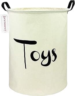 Large Storage Basket,Laundry Hamper/Bathroom/Home Decor/Collapsible Round Storage Bin,Boys and Girls Hamper/Boxes/Clothing(Toys)