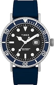 Timex Men's Harborside Coast 43mm Watch with Silver-Tone Case & Stainless Steel Bracelet