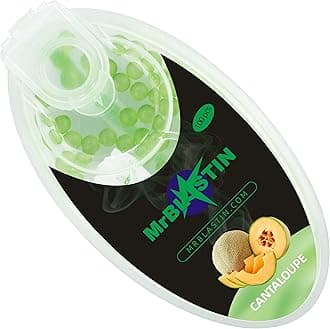 100 Crushballs for Cigarette Filters Insertion, Many Flavours Available, Menthol Mint Crush Balls, Flavoured Capsules. Click on Inserts Beads (Ice Cantaloupe)