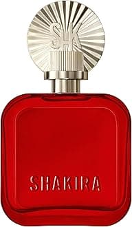 Perfumes - ROJO by Shakira Eau de Parfum For Women - Long Lasting - Powerful, Sensual and Charming Scent - Floral, Spicy and Amber Notes - Ideal for Day Wear - 80 ml