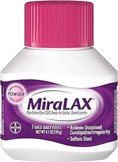 MIRALAX 7DOSE 4.1OZ (119G) 3PC INNER