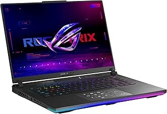 ASUS ROG Strix Scar 16 (2024) Gaming Laptop, 16” Nebula HDR 16:10 WQXGA 240Hz/3ms, 1100 nits, Mini LED, RTX 4080, Intel Core i9-14900HX, 32GB DDR5, 1TB SSD, Wi-Fi 6E, Windows 11 Pro, G634JZR-XS96