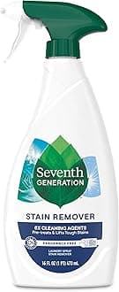 Seventh Generation Laundry Stain Remover, Free & Clear, Unscented, 16 Fl Oz