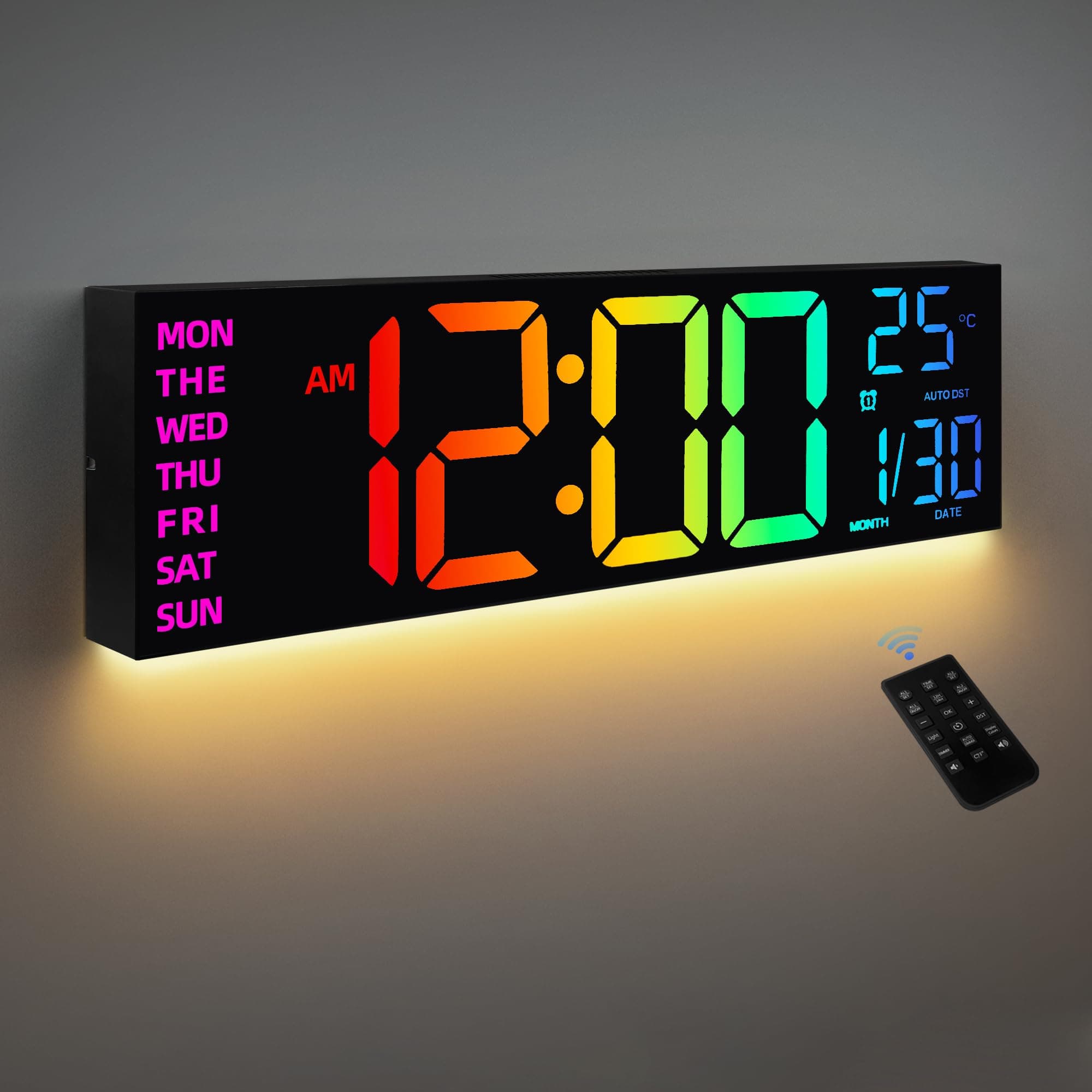 Digital Clock with Remote