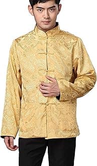 Chinese Traditional Uniform Top Kungfu Shirt for Men