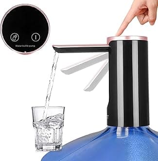 Automatic Water Dispenser For 20 Litre Bottle – Usb Dc Water Pump With 1200 mAh Rechargeable Battery| Water Pressure Pump for Home Office Travel |Water Dispenser Pump With Display Timer Function