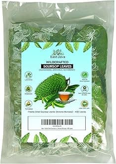 East Java® Freshly Dried Soursop Leaves (Annona Muricata) 400 Leaves