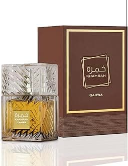 Khamrah Qahwa for Unisex Eau de Parfum Spray, 3.4 Ounce 100ml