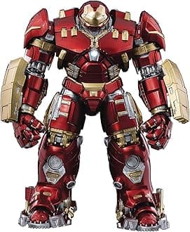 threezero The Infinity Saga: Iron Man Mark 44 Hulkbuster 1:12 Scale DLX Collectible Figure, Multicolor