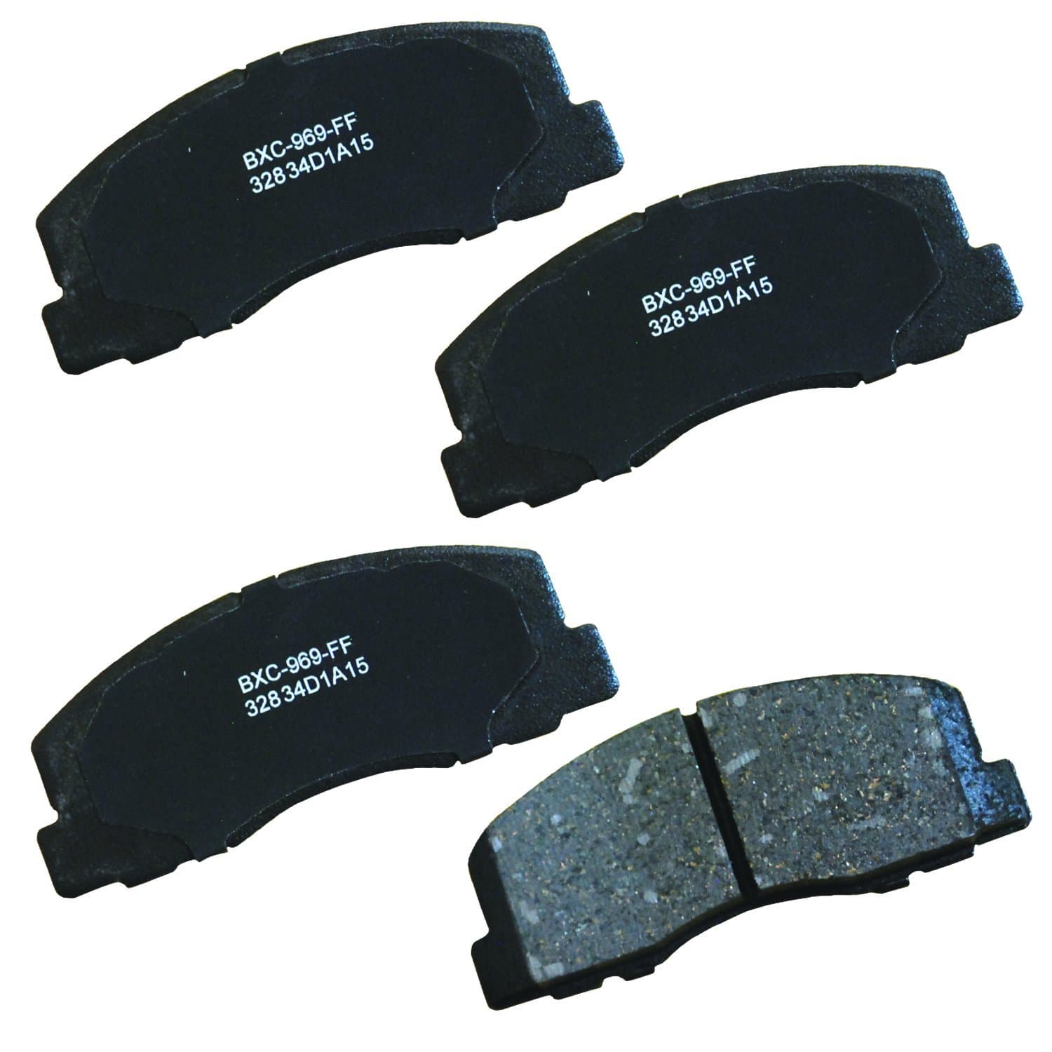 Bendix Premium SBC328 Ceramic Front Brake Pads for Select Models Coda Sedan, Dodge GTX, Colt, Eagle Summit, Vista, Mitsubishi Cordia, Galant, Mirage, Tredia, Plymouth Colt