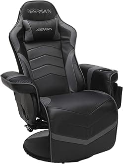 RESPAWN - 900 Racing Style Gaming Recliner, Reclining Gaming Chair, Grey