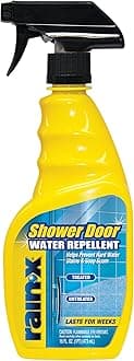 Shower Door Water Repellent (473ml) | Prevents Hard Water Stains & Soap Scum | Long-Lasting Water Beading Protection for Glass Shower Doors