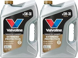 Valvoline Extended Protection Full Synthetic Motor Oil SAE 5W-30 5 QT (Pack of 2)