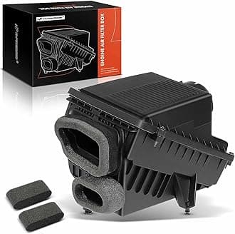 A-Premium Engine Air Filter Cleaner Box Housing Compatible with Cadillac, Chevrolet & GMC Vehicles - Escalade, Avalanche 1500, Silverado, Suburban, Sierra, Yukon & More - 1999-2002, Replace# 88894276