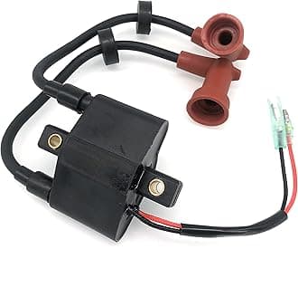 Outboard Ignition Coil For Yamaha 6 8 9.9 15 20 25 30 40 HP 6HP 8HP 9.9HP 15HP 20HP 2/4-Stroke 65W-85570-01/00,680-85570-09/02/01/00,689-85570-21/20,6E7-85570-19/10,6F5-85570-12/13,6G8-85570-21/20