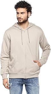 Alan Jones ClothingMen's Cotton Hooded Sweatshirt
