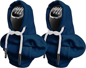 2PCS Gear Shift Hoodie, Universal Car Shift Knob Cover, Automotive Interior Cute Gadgets, Car Accessories and Decorations Mini Hoodie for Car Shifter
