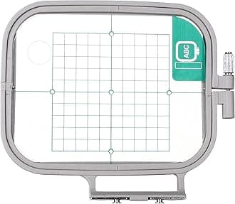 Embroidery Hoops for Brother SE600 SE400 SE700 SE625 SE425 PE550D PE540D PE535 PE525 PE500 Innovis Babylock Brother Embroidery Machine Hoop (4x4 - SA432)
