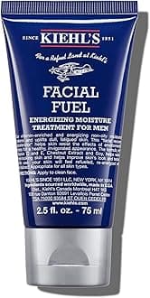 Facial Fuel Moisturizer, Men's Face Cream, with Vitamin C and Caffeine that Contain Antioxidants to Help Energize and Reduce Dullness, Non-Greasy, Paraben-free, Sulfate-free