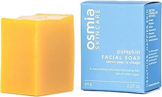 Osmia Organics - Natural Pumpkin Facial Soap Bar | Clean Beauty For Healthy Skin (2.25 oz | 64 g)