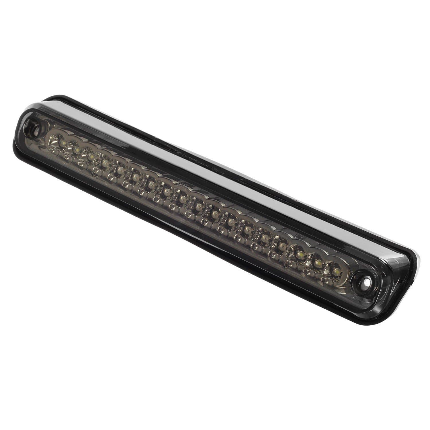 Partsam High Mount Stop Light Third 3rd Brake Light Replacement for Silverado/C10 C/K 1500 2500 3500 and Sierra C/K 1500 2500 3500 1988 to 1998 Rear Center Cab Top Roof Tail Light Cargo Lamp (Smoke)