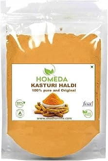 Kasturi Haldi Powder for Face Beauty (500 grams), Wild Turmeric Powder for Skin Whitening, Kasturi Manjal, Amba Haldi, Kasthuri Turmeric, Kachora, Pasupu