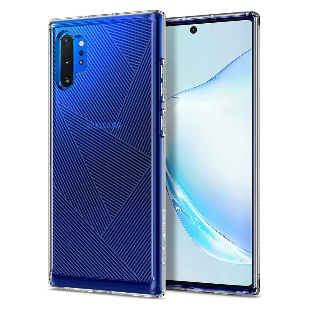 CYRILL Basic Pattern Designed for Samsung Galaxy Note 10+ Plus Case, Hard PC Back Flexible TPU Bumper Slim Protection Case Cover for Samsung Galaxy Note 10+ Plus - Prism
