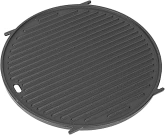 8834 Cast Iron Griddle for Weber Gourmet BBQ System Sear Grate, Griddle for 22-inch Weber Kettle Premium/Charcoal Grill 22" Smokers, for Kettle Charcoal Grill Grate 22 inch Diameter 12"