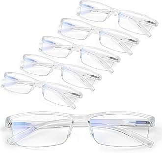 Gaoye Executive Style Reading Glasses Men - Durable Readers with Blue Light Filtering - Comfortable Fit with TR90 Frames