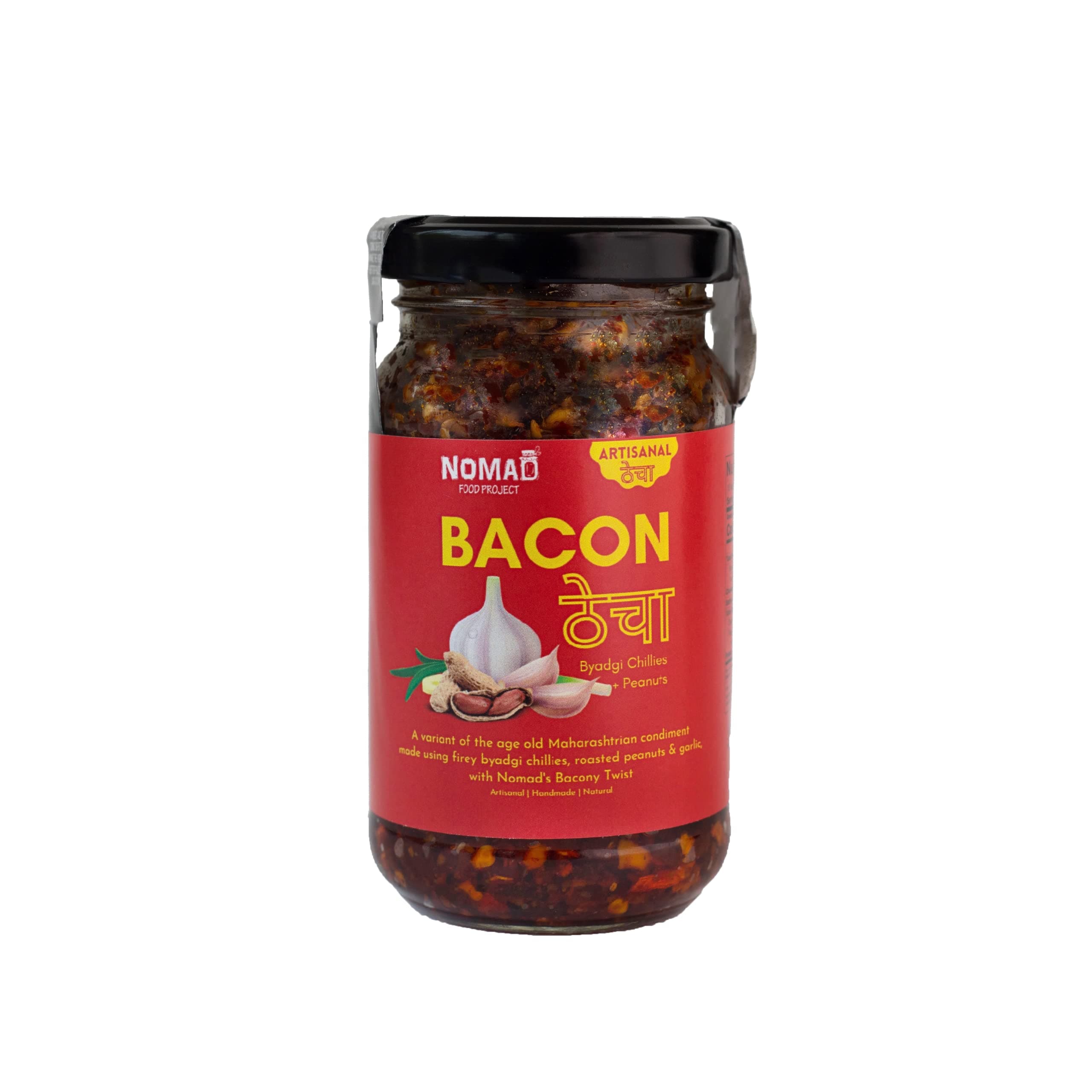 - Nomad Food Project Bacon Thecha Red | 200gms