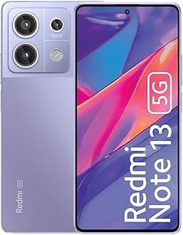 Redmi Note 13 5G (Chromatic Purple, 12GB RAM, 256GB Storage) | 5G Ready | 120Hz Bezel-Less AMOLED | 7.mm Slimmest Note Ever | 108MP Pro-Grade Camera